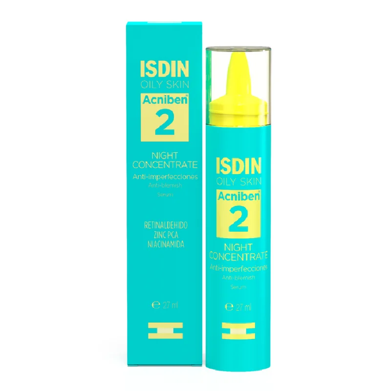 Ser Concentrat De Noapte Anti-Imperfecțiuni Acniben, 27 Ml, Isdin