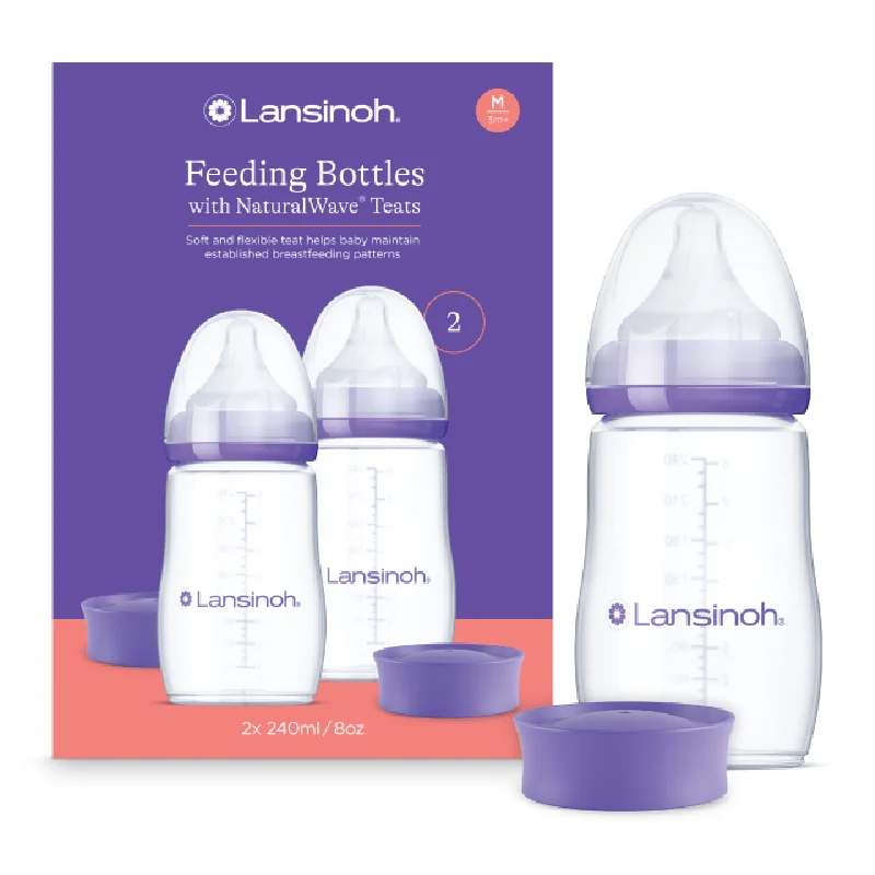 Pachet Biberon, 1+ Lună, 2 Bucăți, 160 Ml, Lansinoh