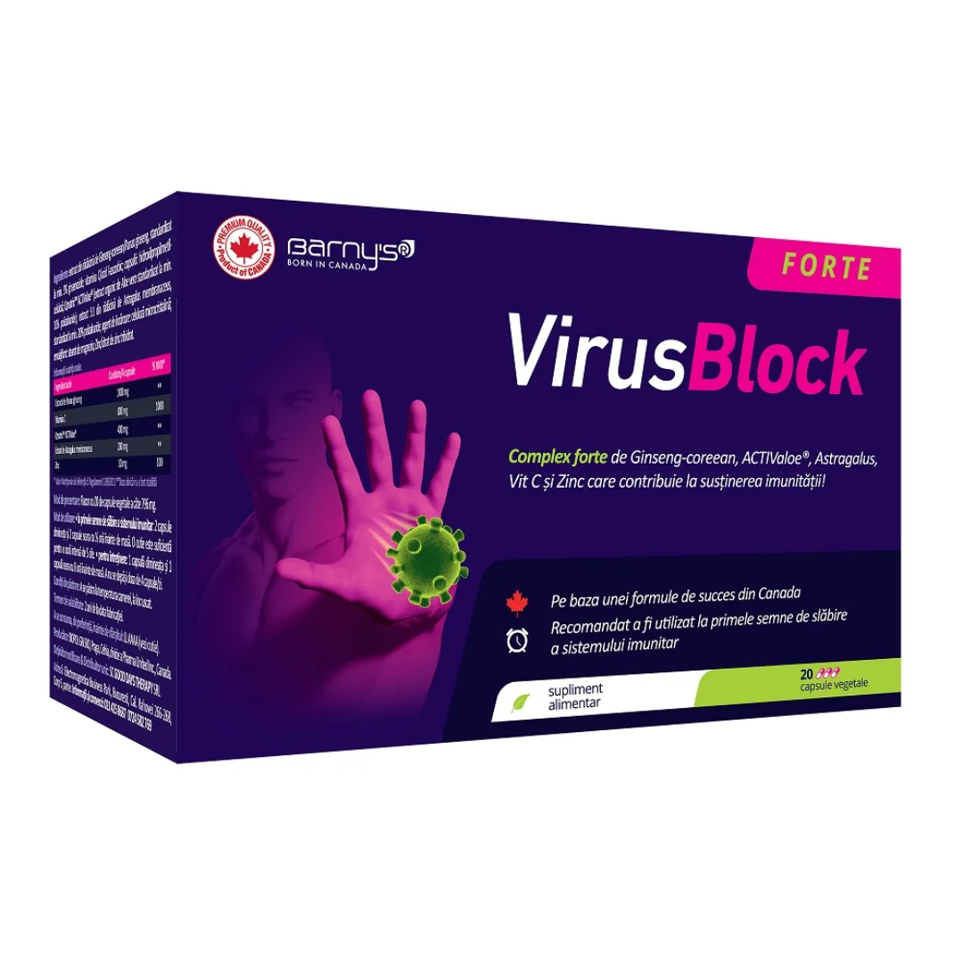 Virusblock Forte, 20 Capsule Vegetale