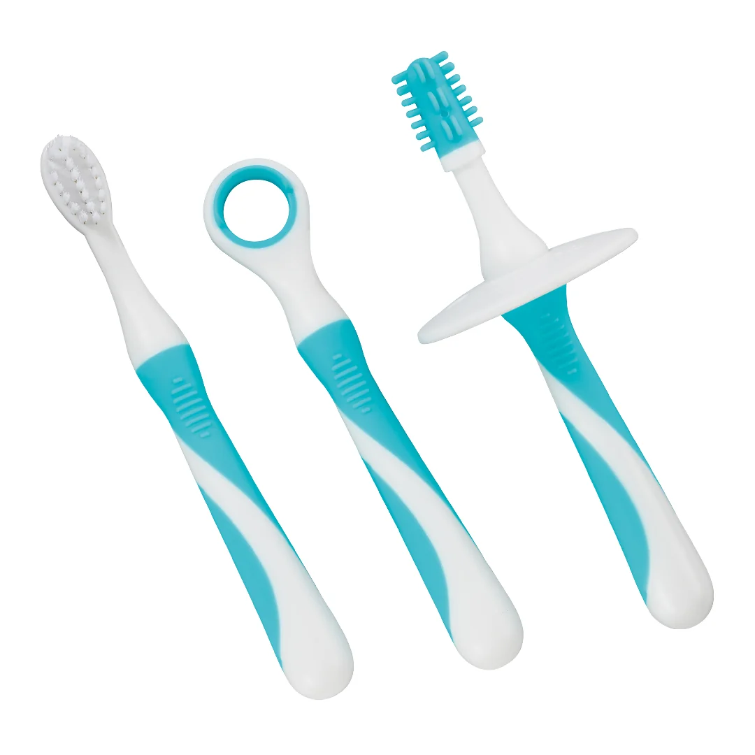 Set Periuțe Pentru Îngrijirea Orală, 3 Luni+, Baby Nova