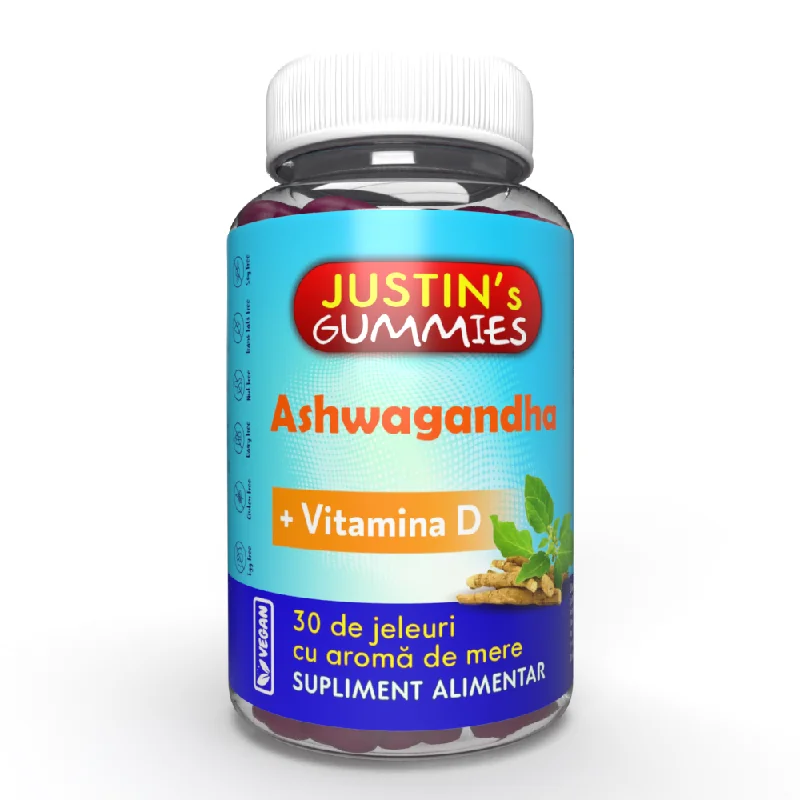 Ashwagandha, 30 Jelleuri, Justin Pharma