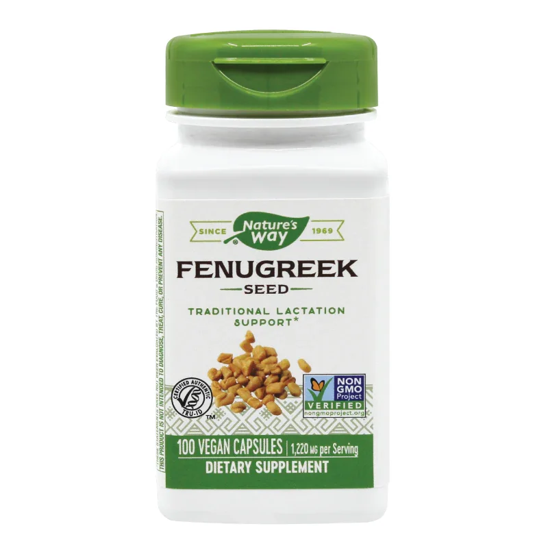 Fenugreek (Schinduf) 610mg Nature's Way, 100 Capsule, Secom