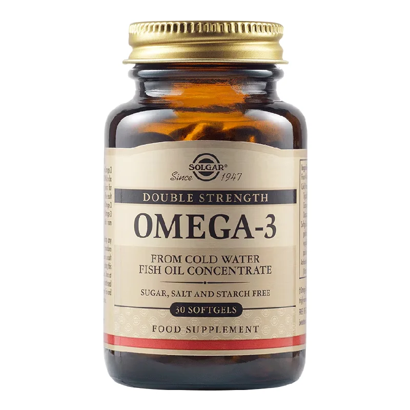 Omega-3 Double Strength Softgels, 30 Capsule, Solgar