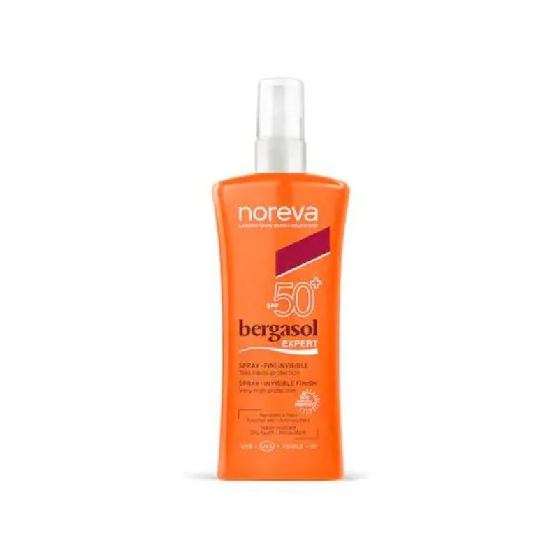 Noreva Bergasol Expert Spray Protecție Solară SPF 50+, 125 Ml