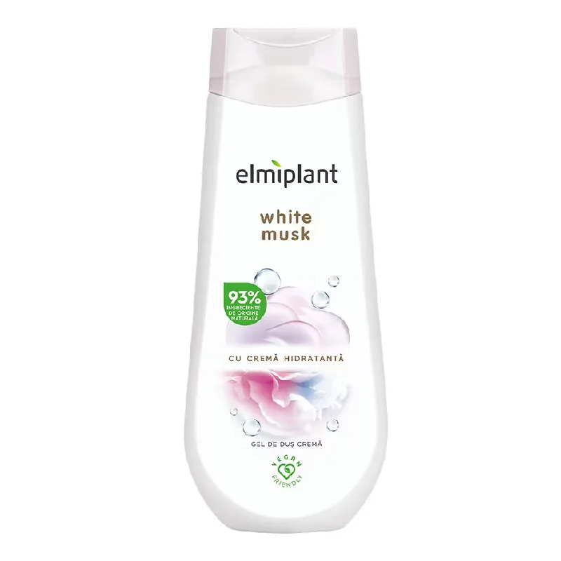 Gel Crema De Dus Musk Alb, 700ml, Elmiplant