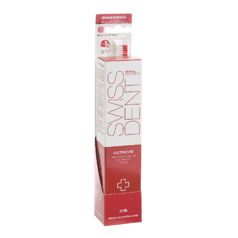 Set Extrem Pasta De Dinti Extreme 50 Ml + Periuta Whitening, Swissdent