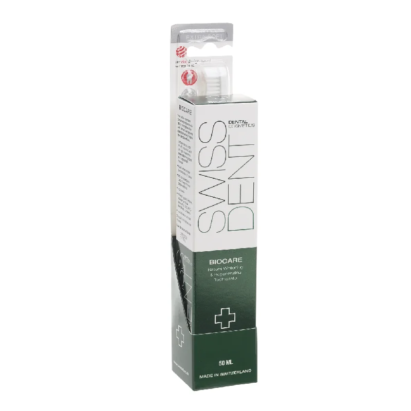 Set Biocare Pasta De Dinti Biocare 50 Ml + Periuta Profi, Swissdent