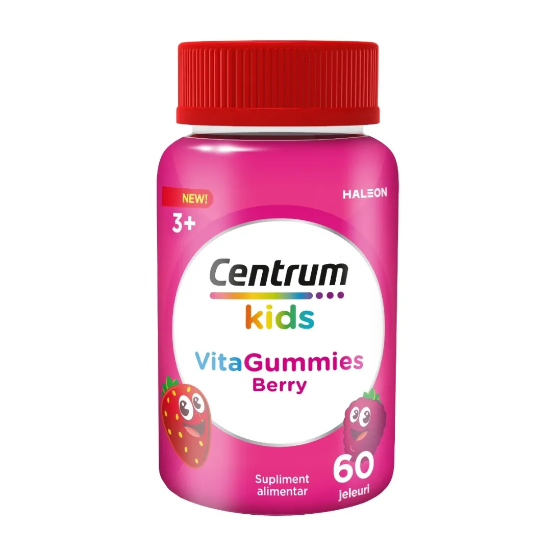 Kids Vitagummies Berry, 60 Jeleuri, Centrum