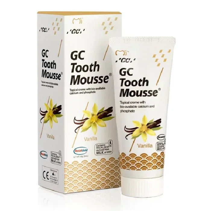 Crema Dentara Cu Aroma De Vanilie Tooth Mousse, 40 G, GC Dental