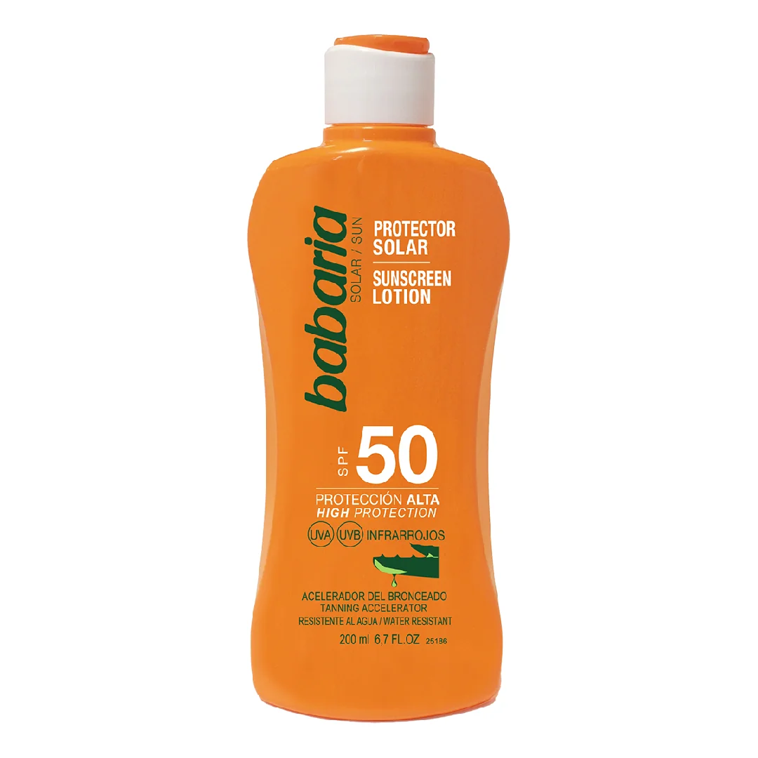 Protectie Solara Cu Accelerator De Bronzare Spf50, 200 Ml, Babaria