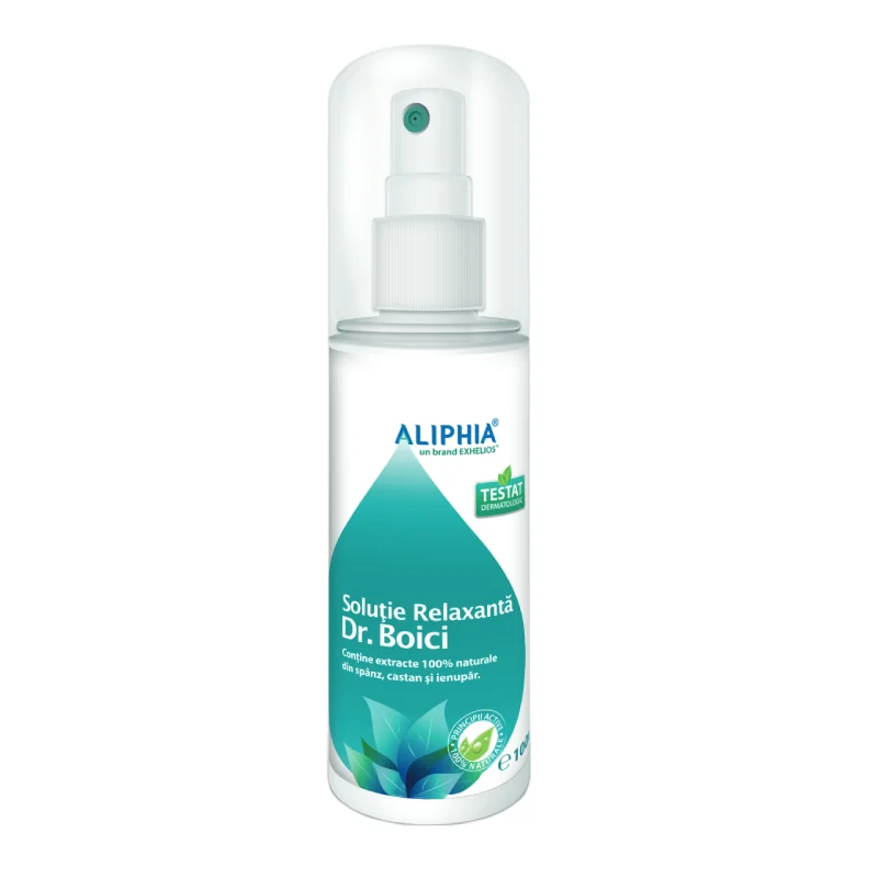 Soluție Relaxantă Dr. Boici, 100 Ml, Aliphia