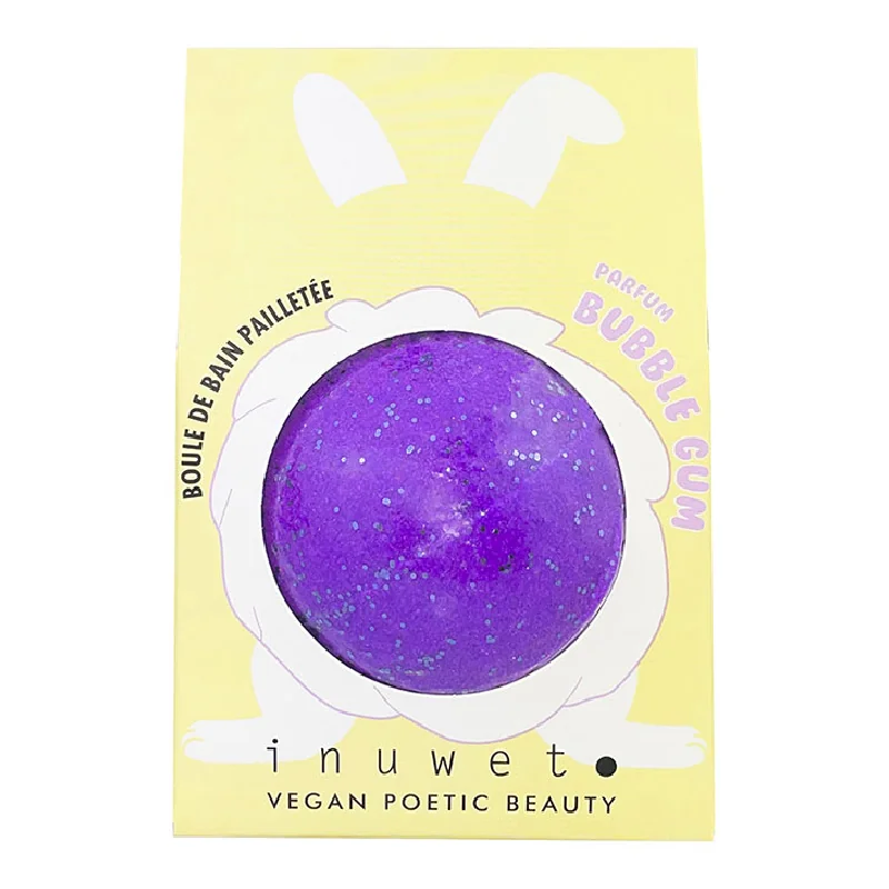 Bila De Baie Cu Sclipici Și Parfum De Bubble Gum, 120g, Inuwet