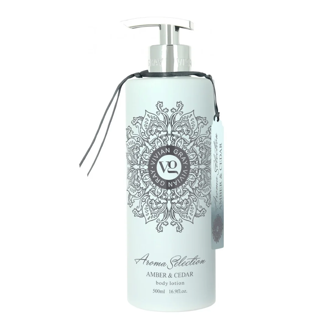 Lotiune De Corp Amber & Cedar, 500 Ml, Vivian Gray