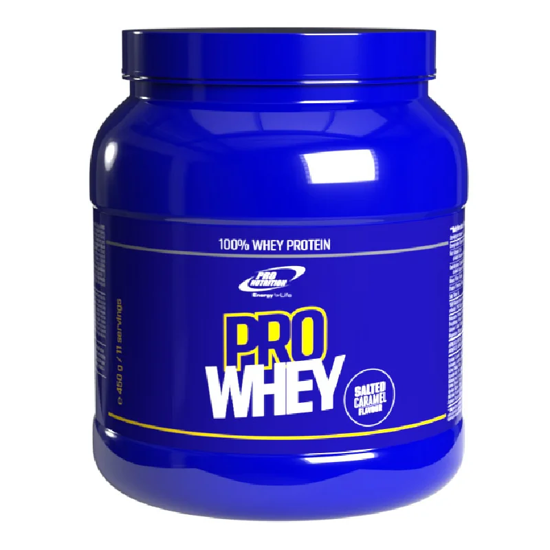 Concentrat Proteic Pro Whei, Caramel Sărat, 450g, Pro Nutrition