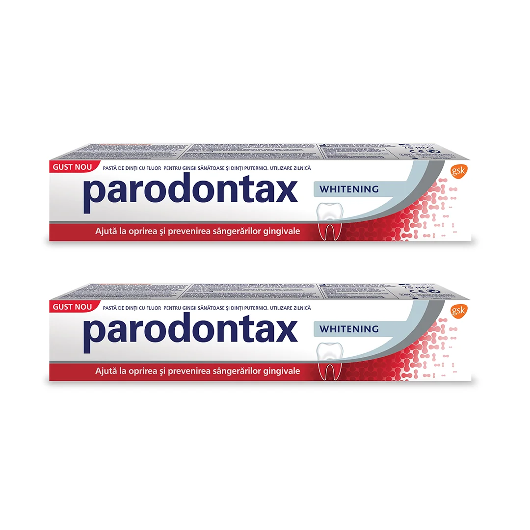 Pasta De Dinti Whitening, 2*75ml Duopack, Parodontax