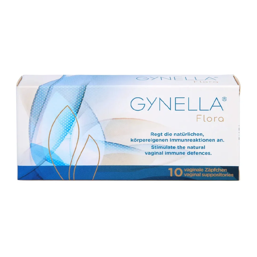 Supozitoare Vaginale Gynella Flora, 10 Bucăți, Heaton