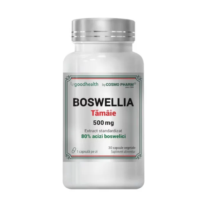 Extract De Tamaie Boswellia Serrata, 500 Mg, 30 Capsule Vegetale, Cosmo Pharm