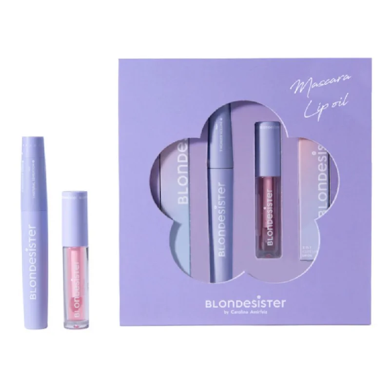 Set Mascara & Ulei de Buze, Essential Kit, 14,5 Ml, Blondesister