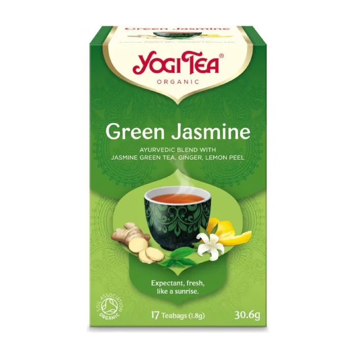 Ceai Verde De Iasomie, 17 Plicuri, Yogi Tea