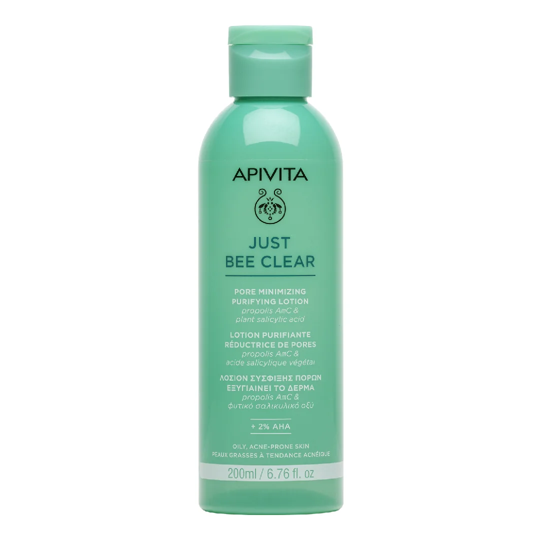 Lotiune Purifianta Pentru Pori Dilatati Just Bee Clear 200 Ml Apivita
