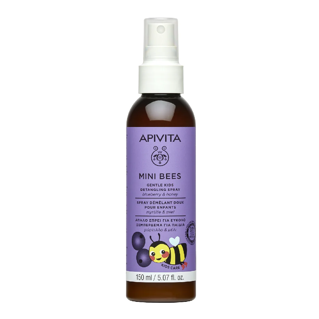 Spray Pentru Descurcarea Părului Mini Bees Gentle Kids, 150 Ml, Apivita