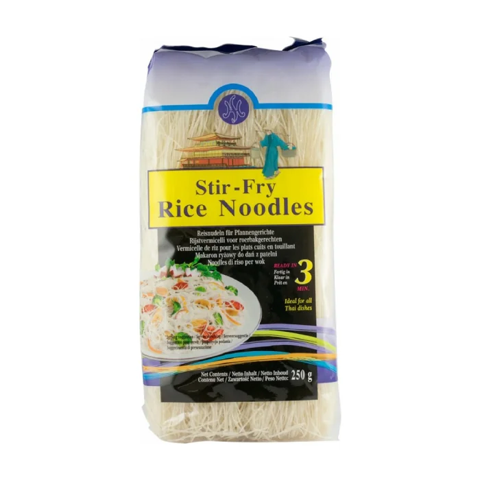 Taitei Subtiri Din Orez Pentru Wok 250 G, Vermicelli
