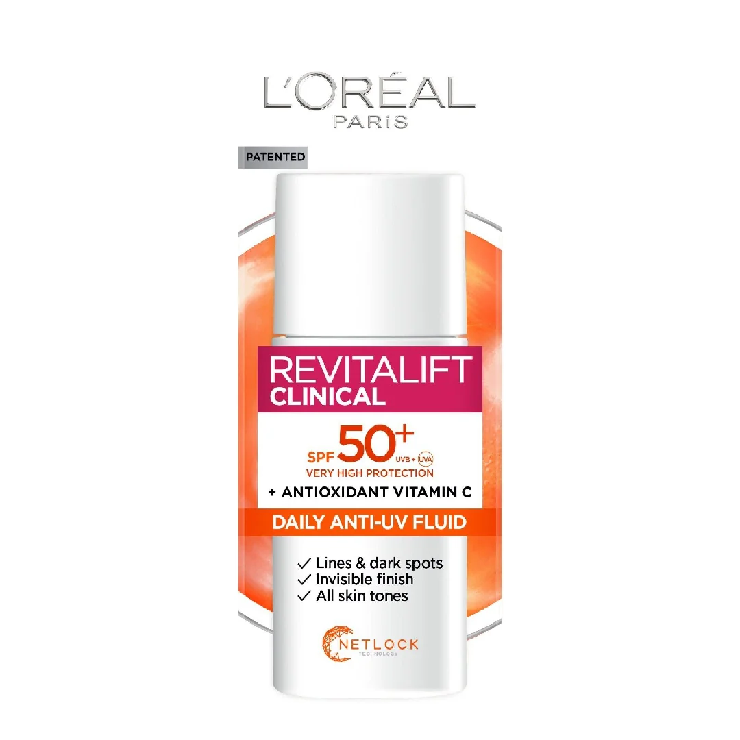 Crema Fluida Cu Vitamina C Și Spf50+, 50 Ml, L'oreal