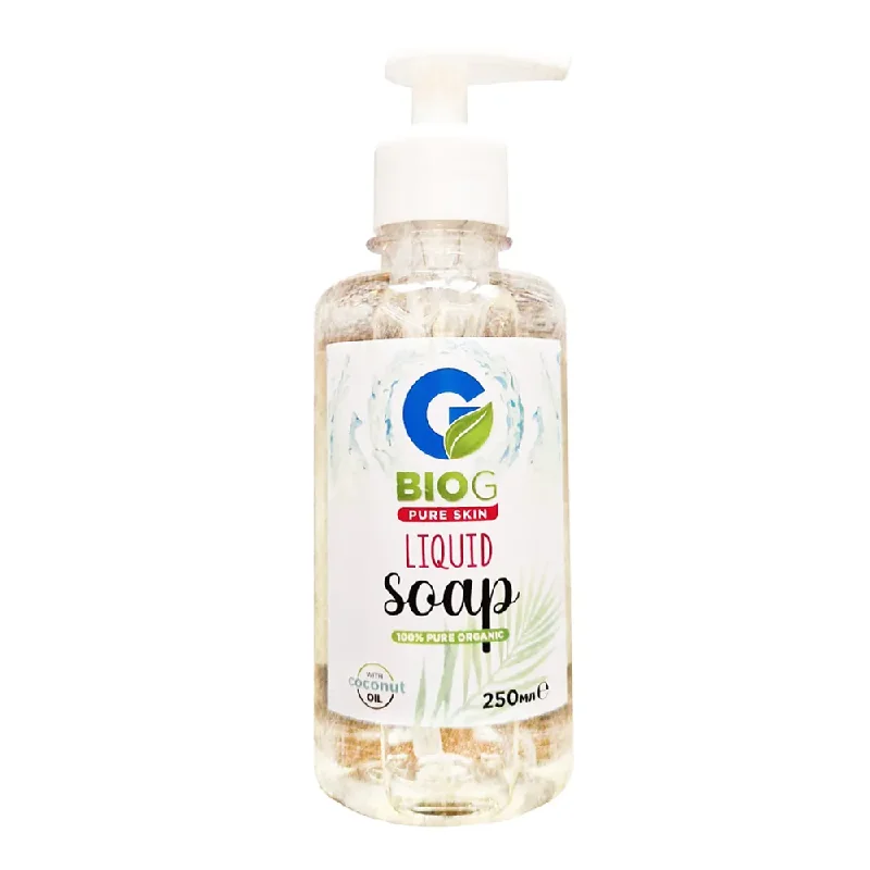 Sapun Lichid Organic Pentru Fata Pure Skin, 250 Ml, BIO G