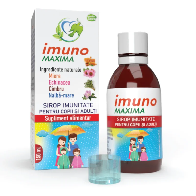Sirop Imunitate Imuno Maxima, 150 Ml, Justin Pharma