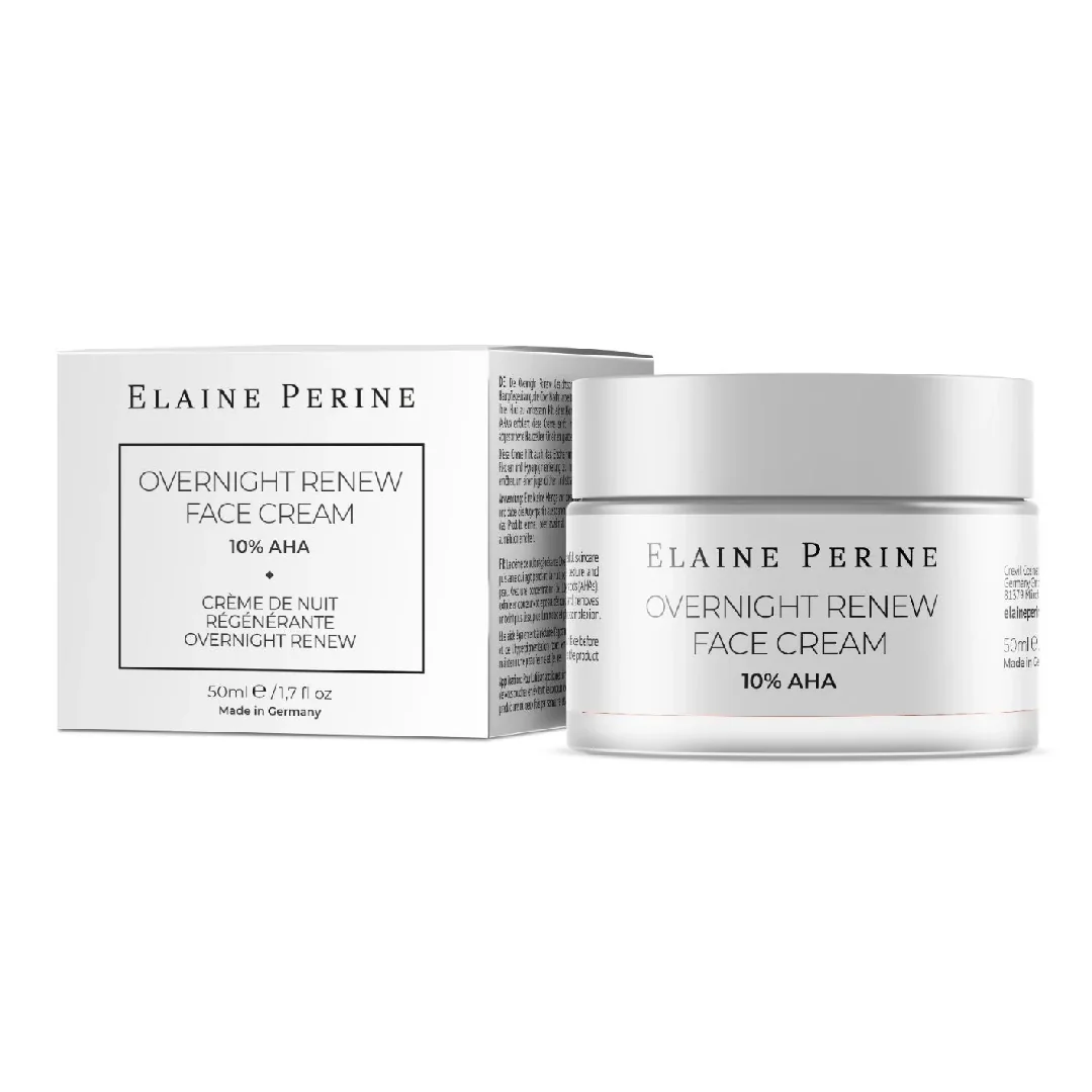 Crema De Noapte Pentru Fata Cu 10% Aha, 50ml, Elaine Perine