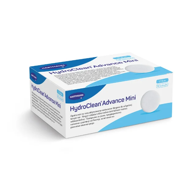 Pansament Rotund, HydroClean Advance Mini, 3 Cm*10 Bucăți, Hartmann