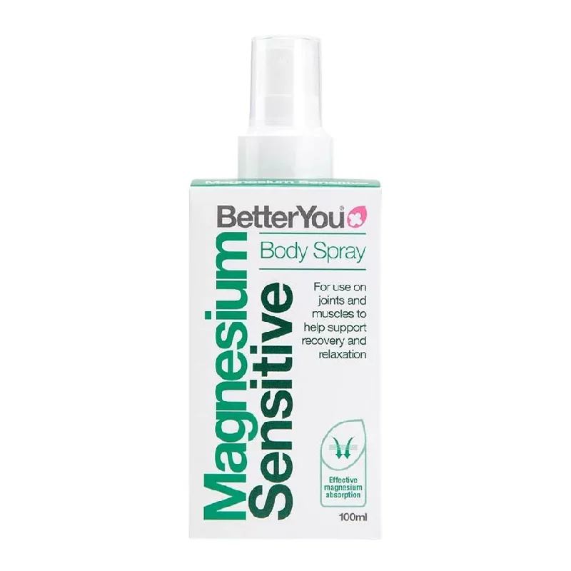 Spray De Corp Cu Magneziu Magnesium Sensitive, 100 Ml, BetterYou