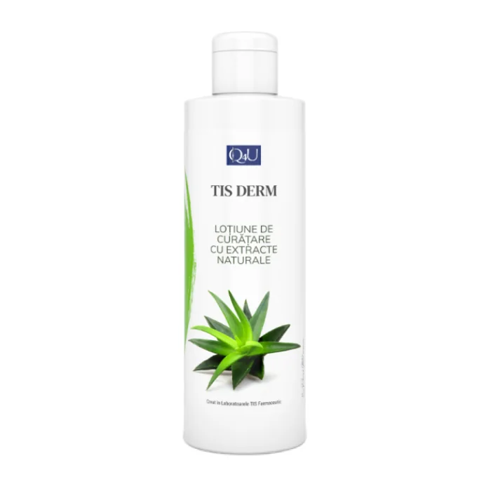 Lotiune De Curatare Pentru Fata Q4U, 250 Ml, Tis Farmaceutic