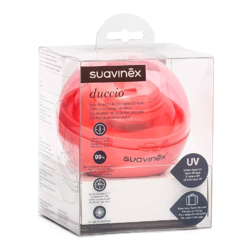 Sterilizator Pentru Suzete Duccio, Roz, Suavinex