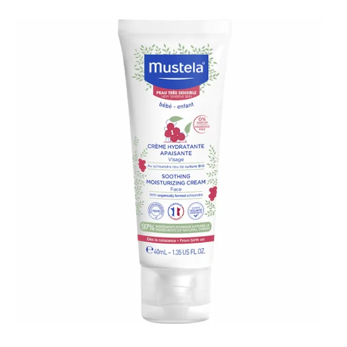 Crema Hidratanta Calmanta Pentru Piele Sensibila, 40 Ml, Mustela