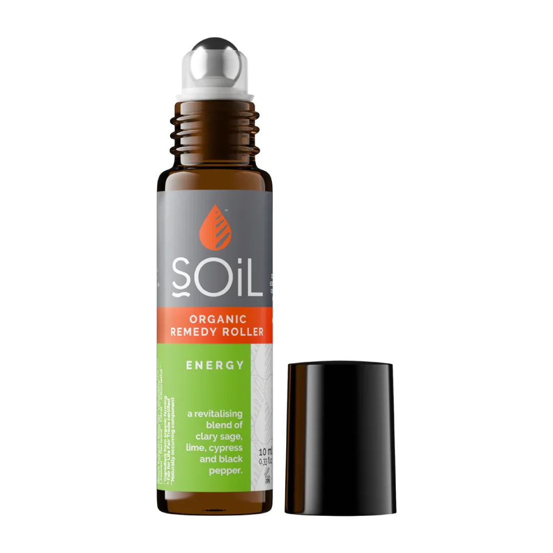 Roll-On Cu Uleiuri Esentiale, Energy, 10ml, SOiL