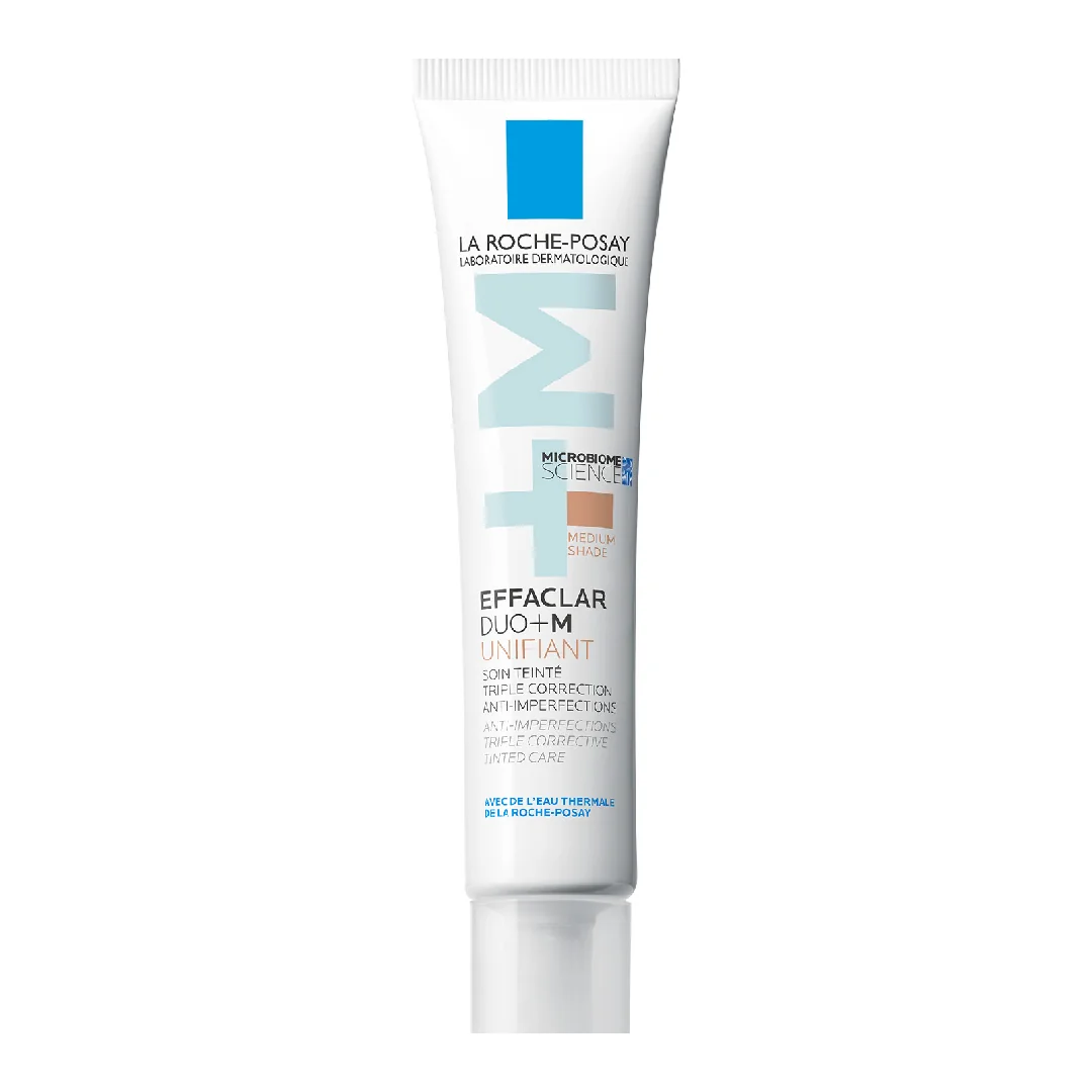 Gel Crema Anti-Imperfectiuni Cu Pigment De Culoare Effaclar Duo+M, Nuanta Medium, 40 Ml, La Roche-Posay