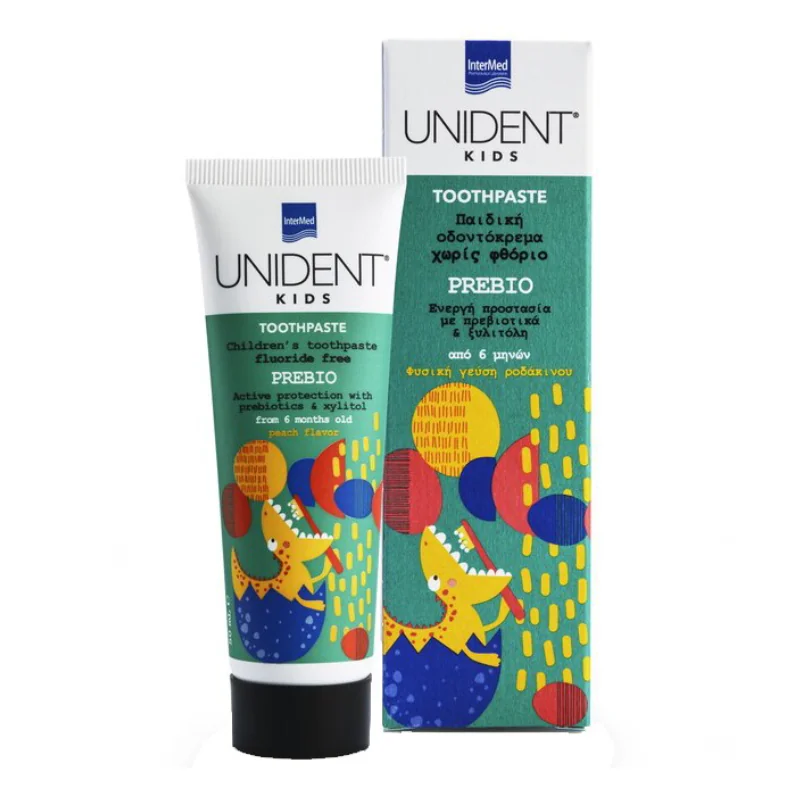 Pasta De Dinți Pentru Copii Prebio Kids, 50 Ml, Unident