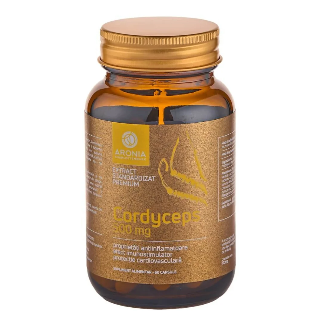 Cordyceps, 500mg, 60 Capsule, Aronia Charlottenburg
