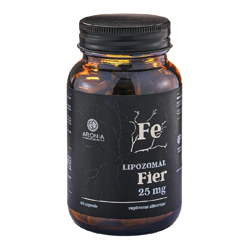 Fier Lipozomal La 25 Mg, 60 Capsule, Aronia Charlottenburg