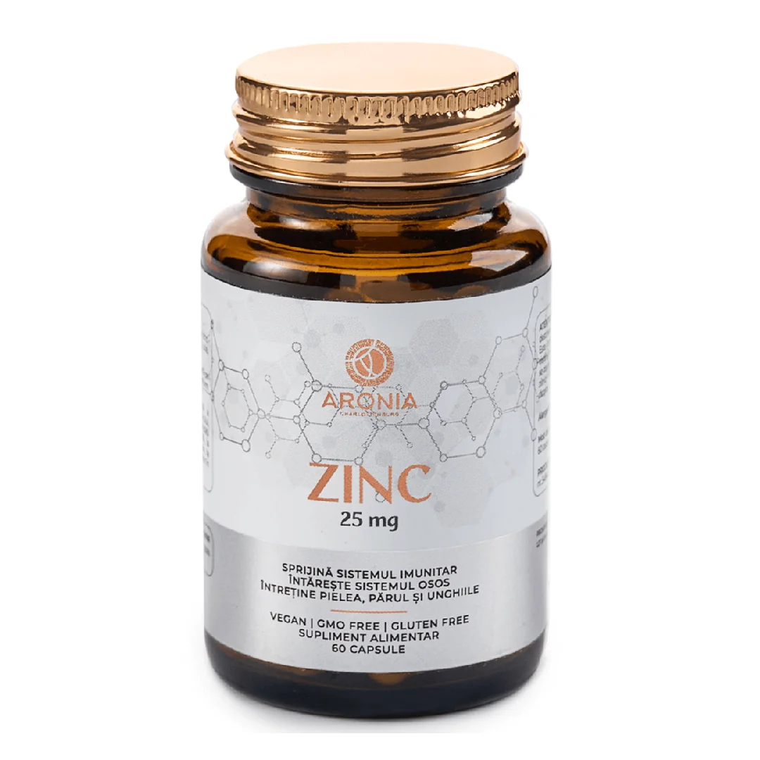 Zinc, 25 Mg, 60 Tablete, Aronia Charlottenburg