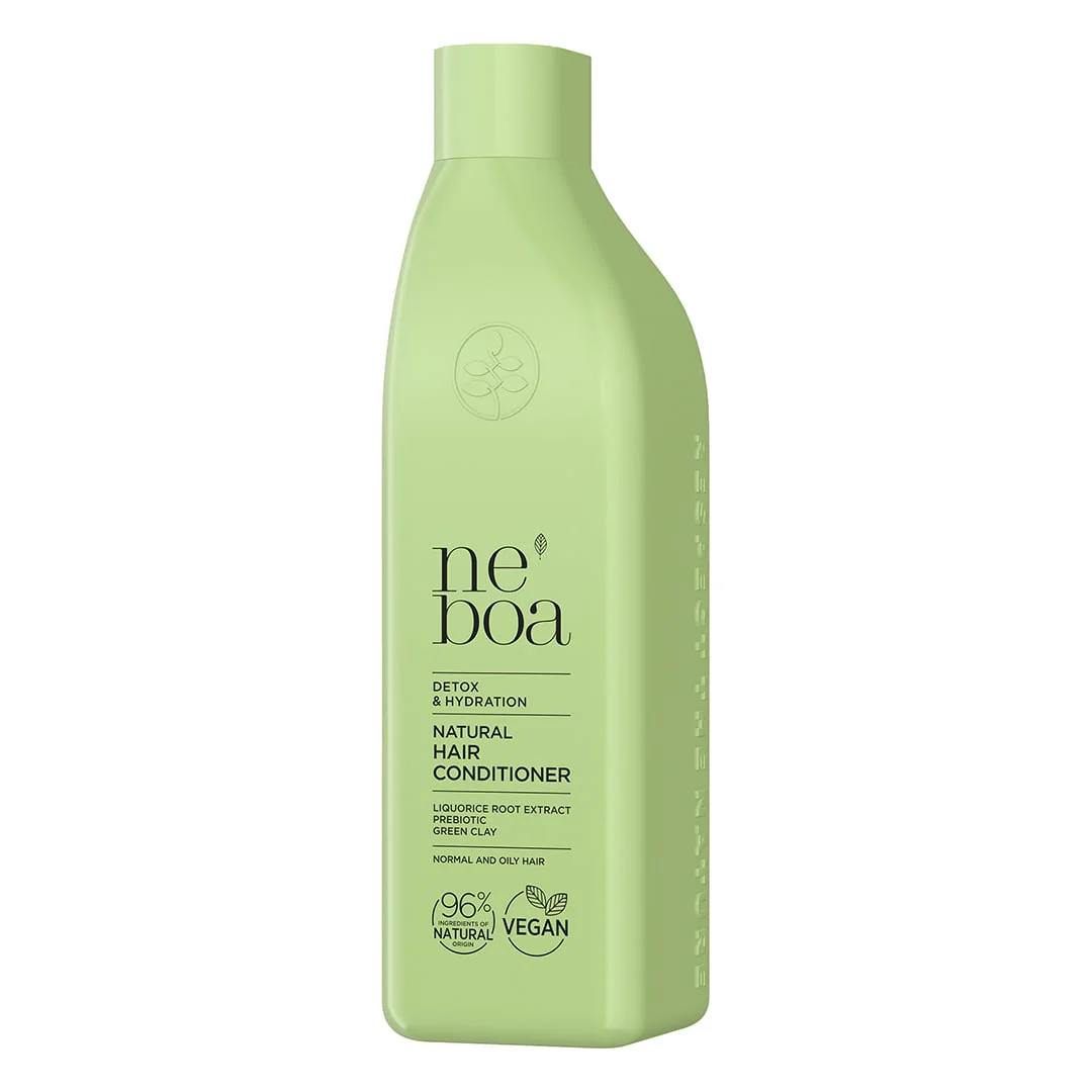 Balsam Natural Detoxifiant Pentru Păr Detox & Hydration, 300 Ml, Neboa