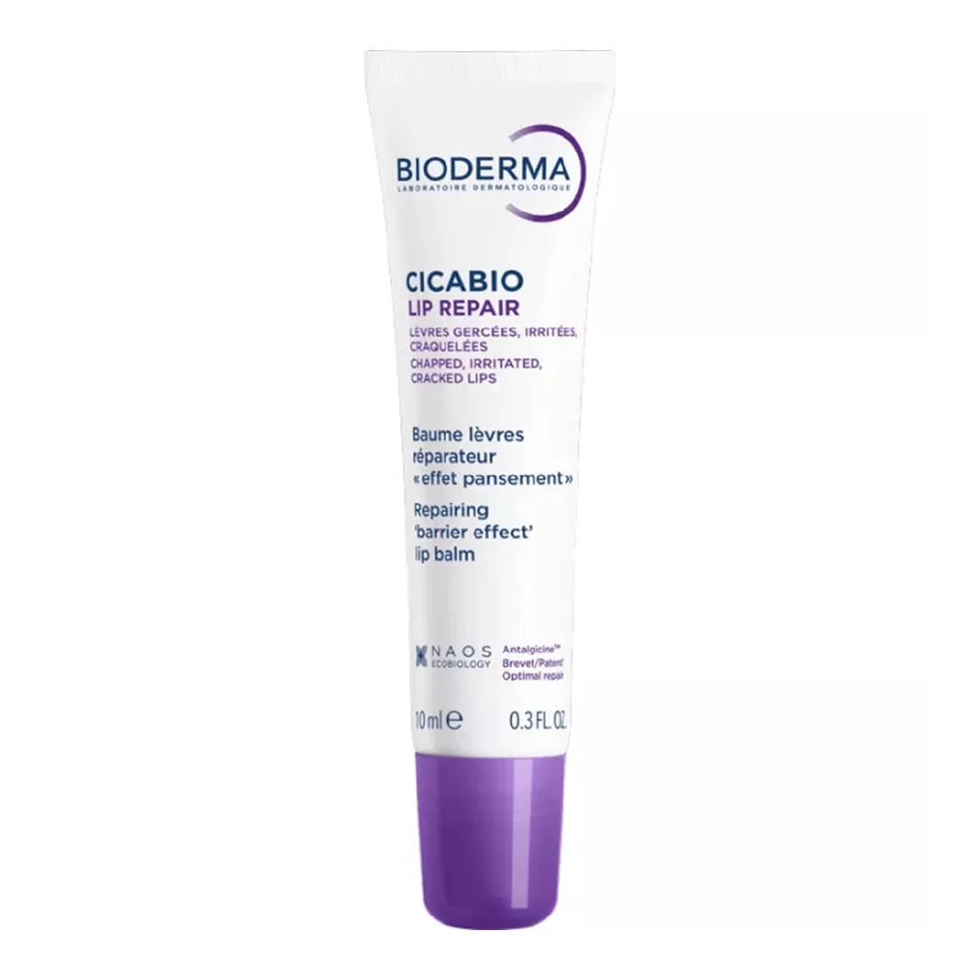 Balsam De Buze Reparator Cicabio, 10 Ml, Bioderma