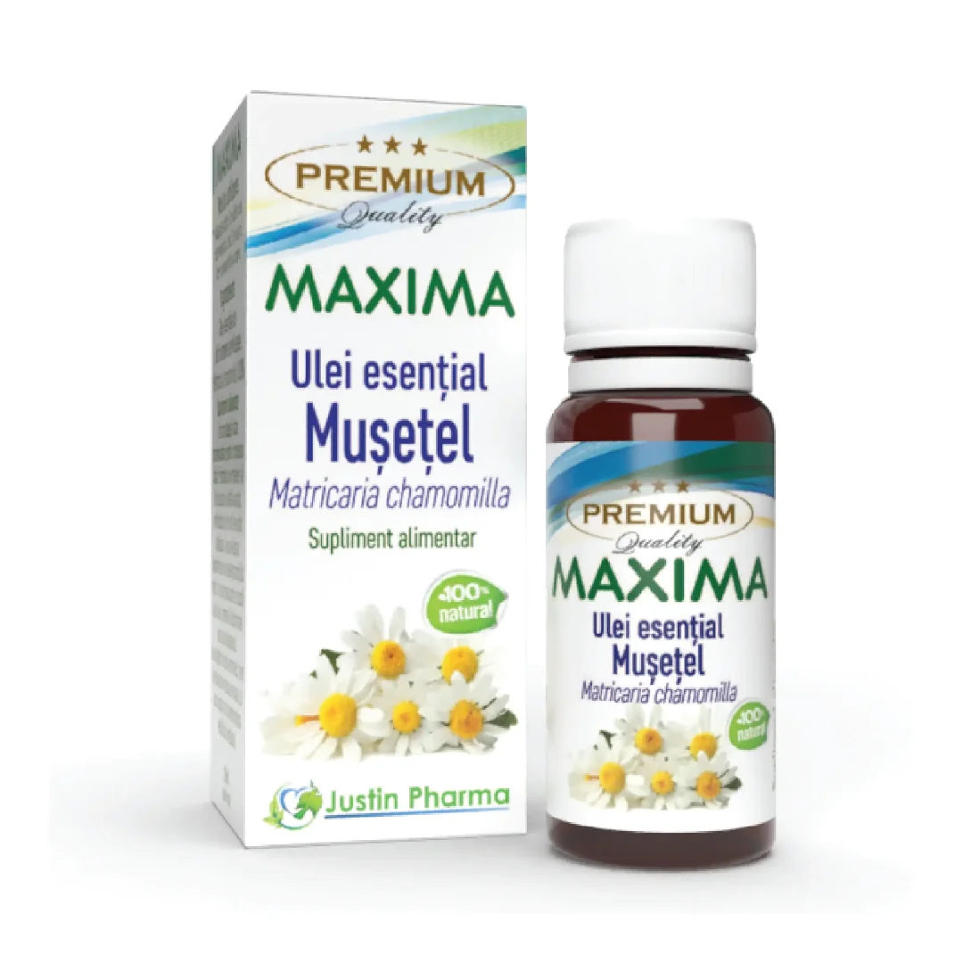 Ulei Esential De Musetel Maxima, Uz Intern, 10 Ml, Justin Pharma