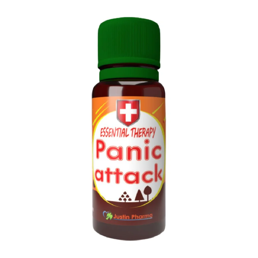 Ulei Esential Panic Attack, Uz Extern, 10 Ml, Justin Pharma