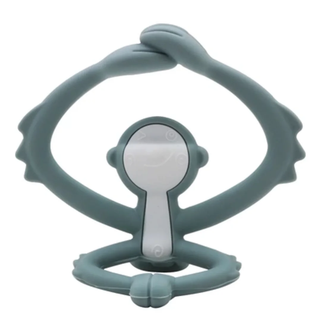 Inel Gingival Din Silicon Maimutica, Iron Green, Mombella