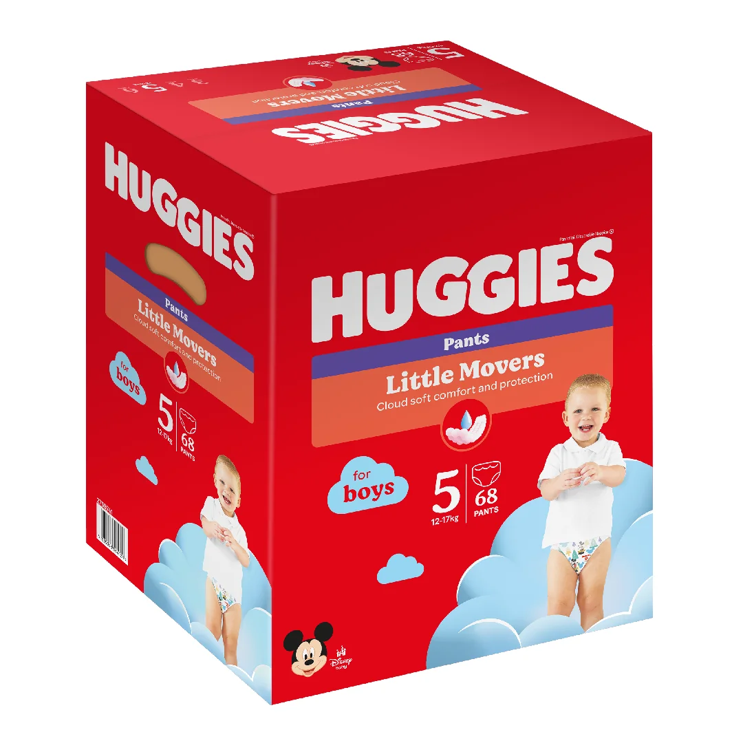 Scutece Chilotel Baieti Marimea 5 12-17 Kg 68 Bucati Huggies