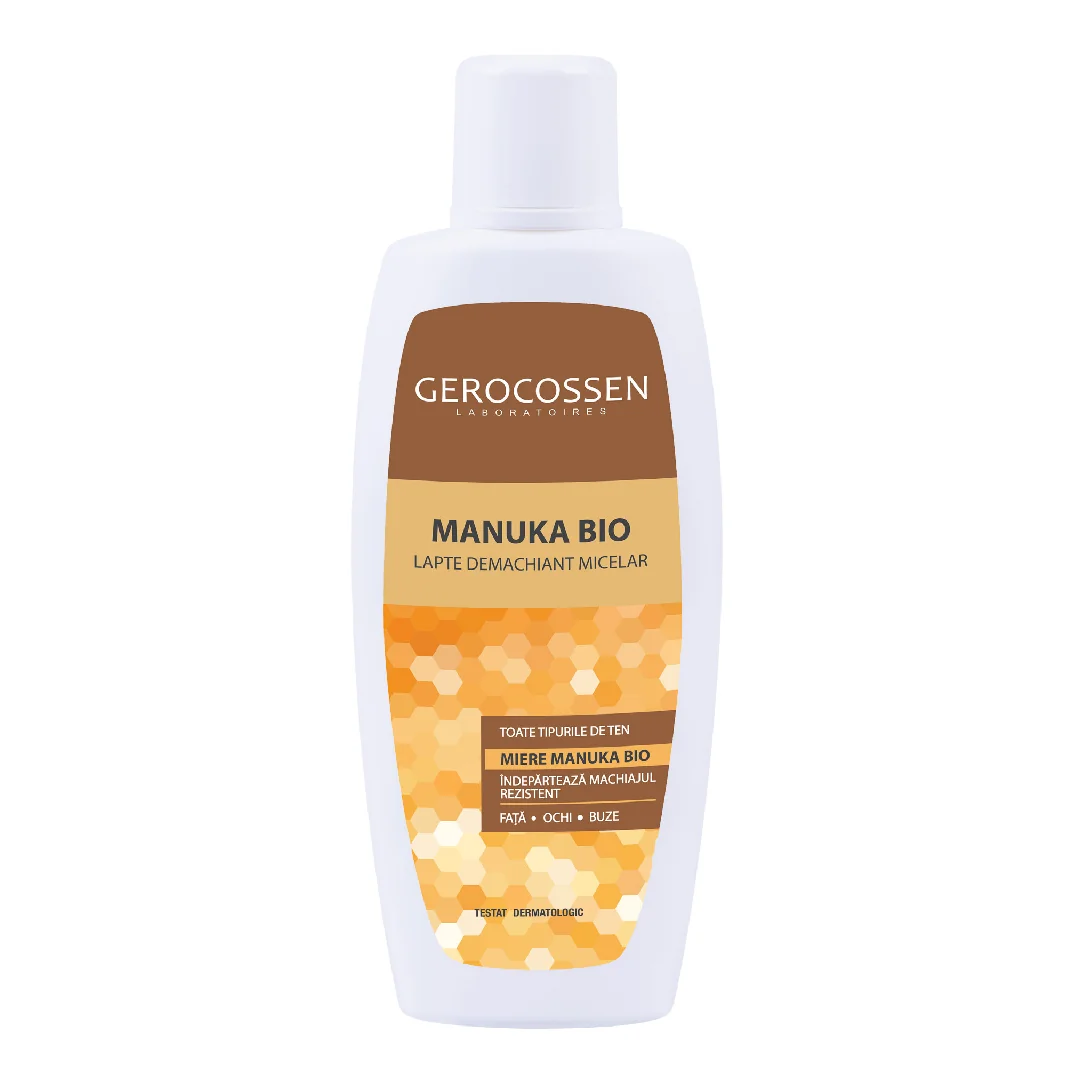 Lapte Demachiant Micelar Manuka Bio, 200 Ml, Gerocossen