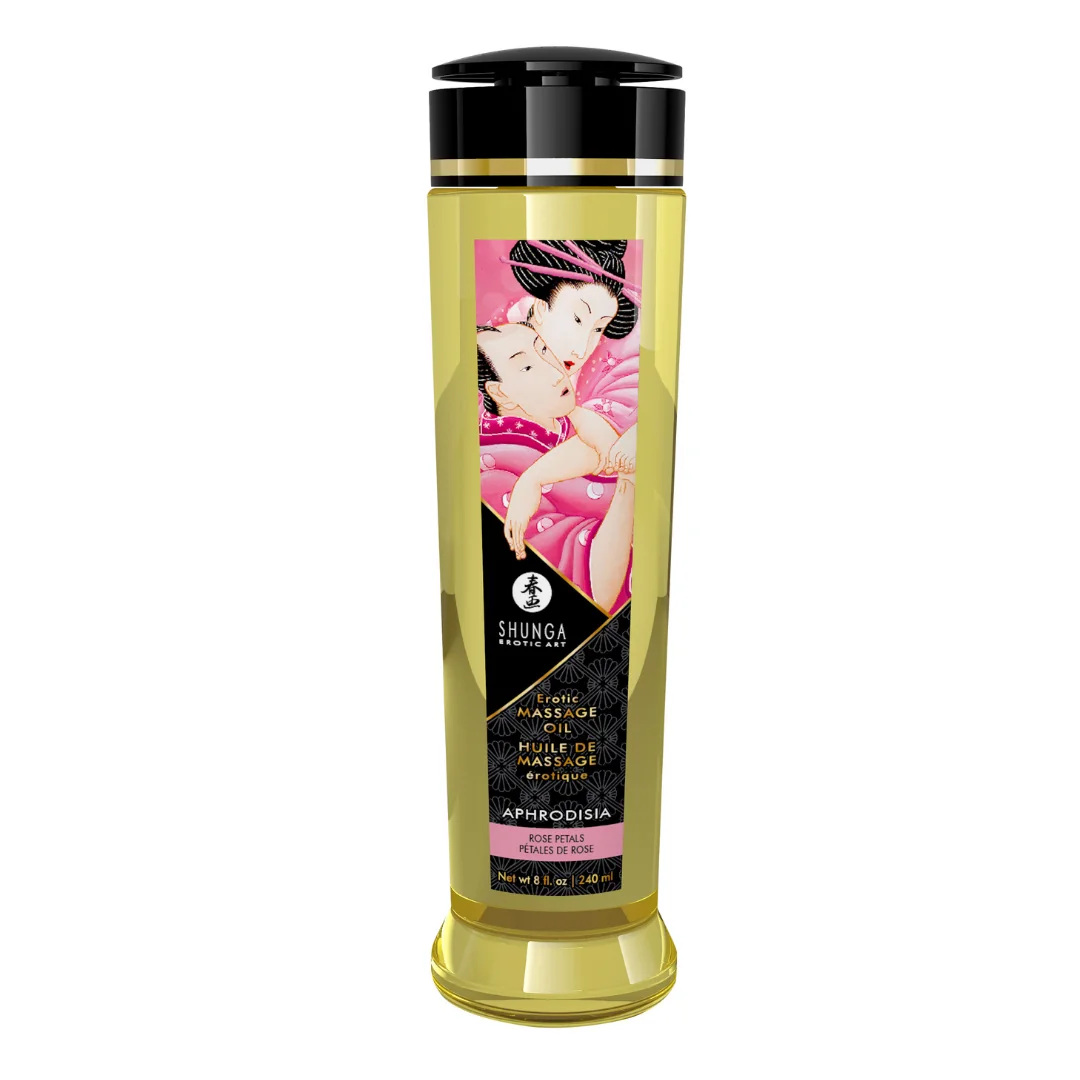 Ulei Pentru Masaj Erotic Aphrodisia 240ml, Shunga Erotic Art