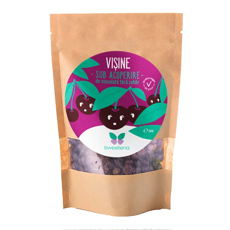 Visine Drajate In Ciocolată, 250 Gr, Sweeteria